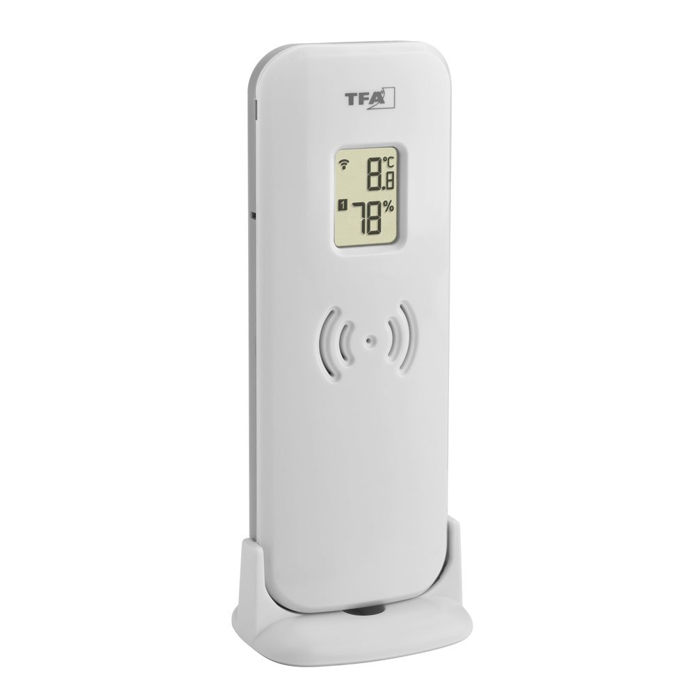 sensor remoto de temperatura y humedad tfa 30.3249 para estaciones meteorolgicas tfa 35.1145.54 (e0002274)