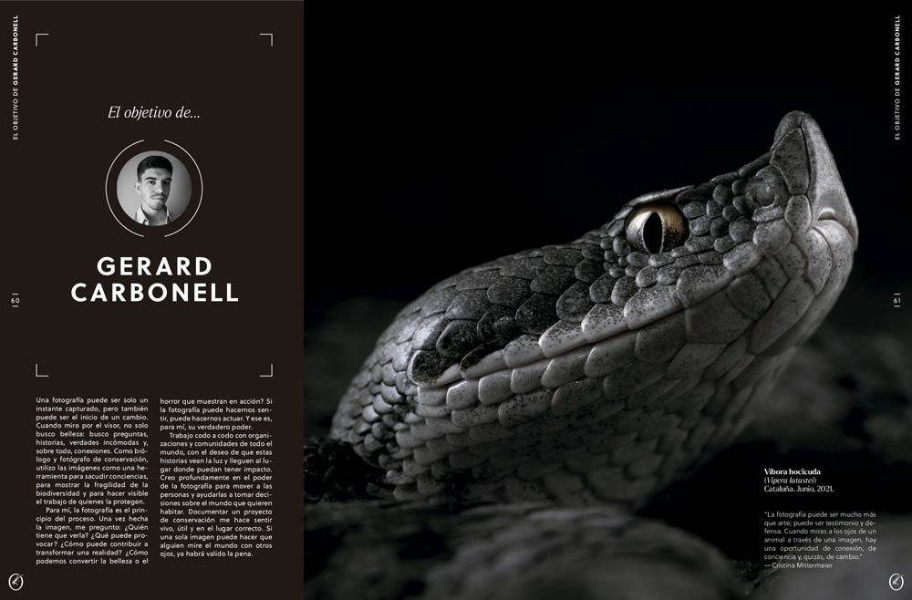 oryx, la revista del amante de la naturaleza. nmero 05. versin impresa en castellano.