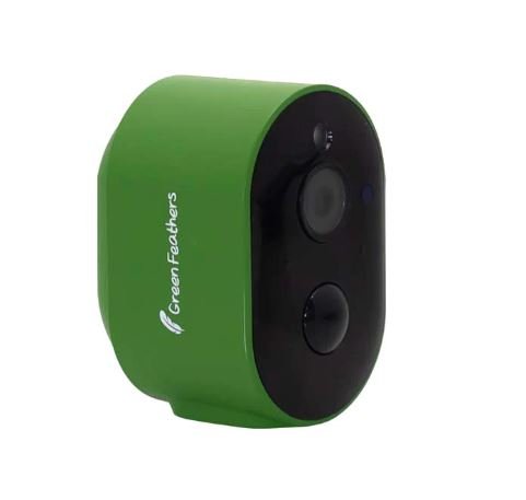 cmara a color y visin infrarroja con panel solar y conexin wifi para colocar en cajas nido y jardn