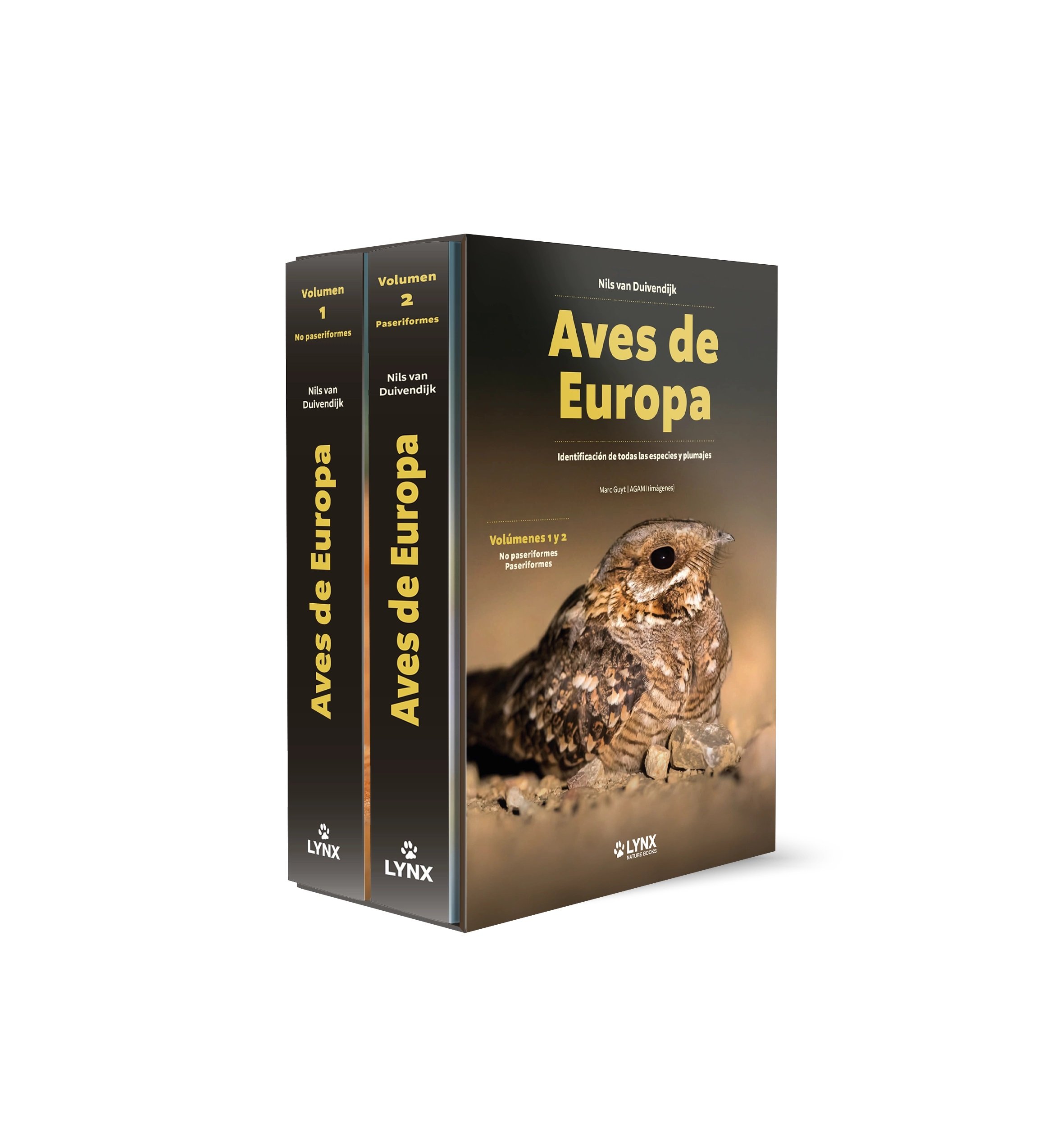 aves de europa. identificacin de todas las especies y plumajes (volumen 1 y 2)