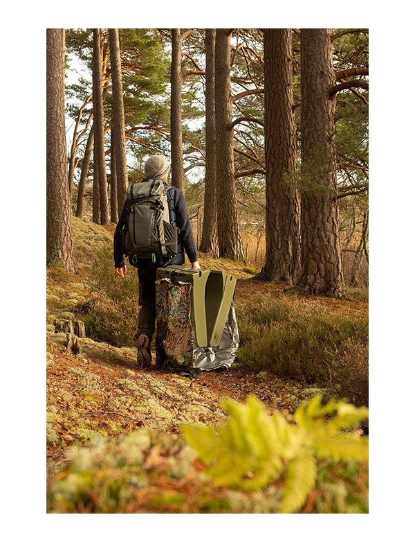 escondite fotogrfico flotante con carpa tragopan floating hide