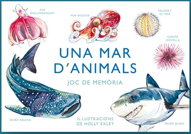 una mar d'animals. joc de memria