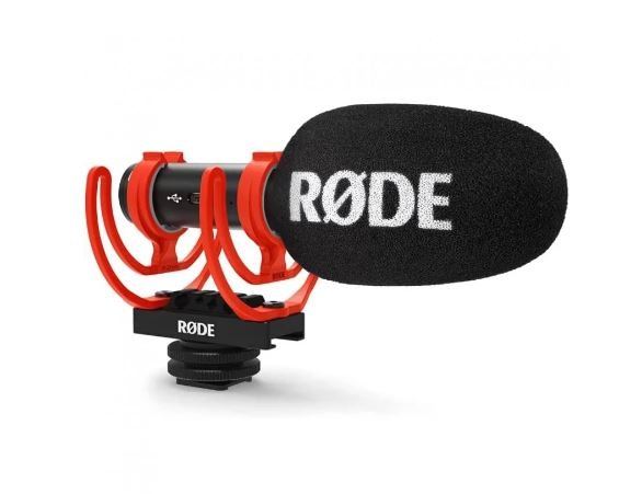 micrfono direccional compacto de alta calidad para dispositivos ios y android rode videomic go ii con salida jack y usb-c