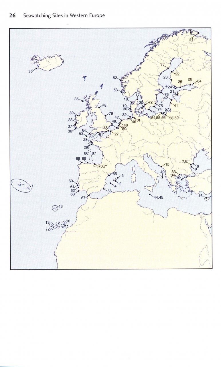 flight identification of european seabirds