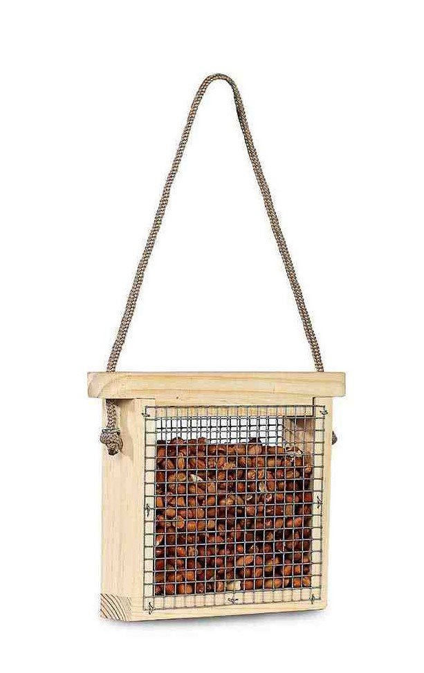comedero de madera modelo cesta