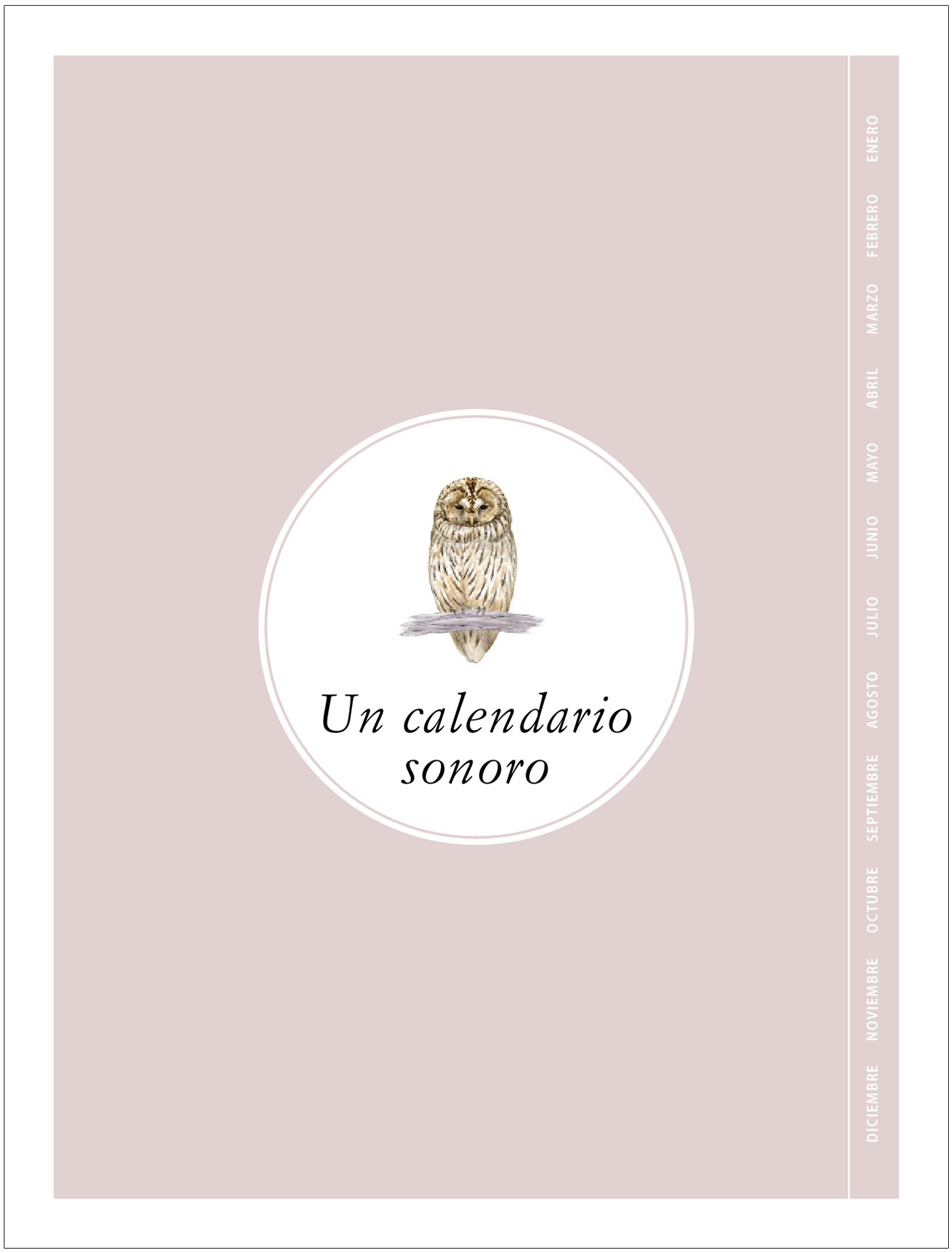 el sonido de la naturaleza. calendario sonoro de los paisajes de espaa