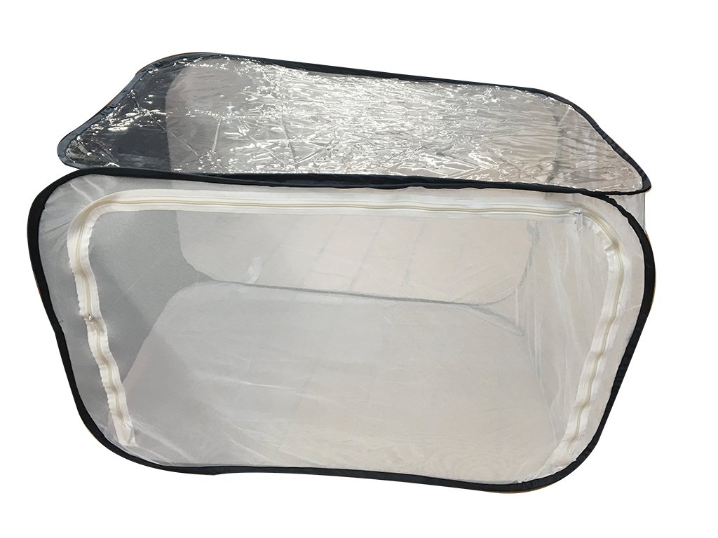 jaula grande de armazn plegable para conservar mariposas u otros insectos vivos
