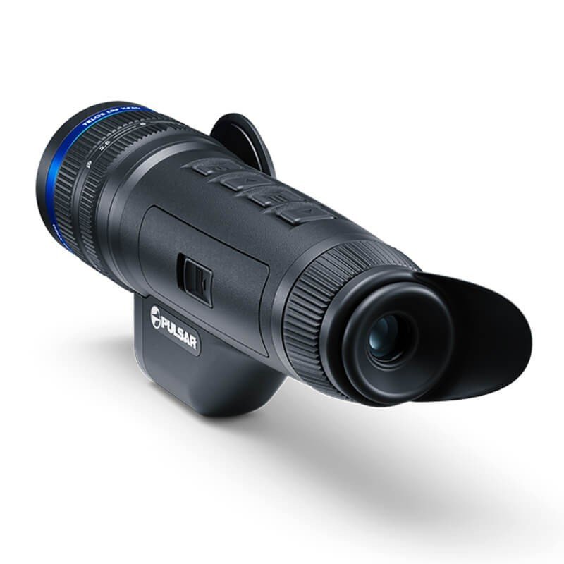 visor trmico monocular 2,5x pulsar telos lrf xp50 con telmetro lser, registro de imgenes y conexin wi-fi