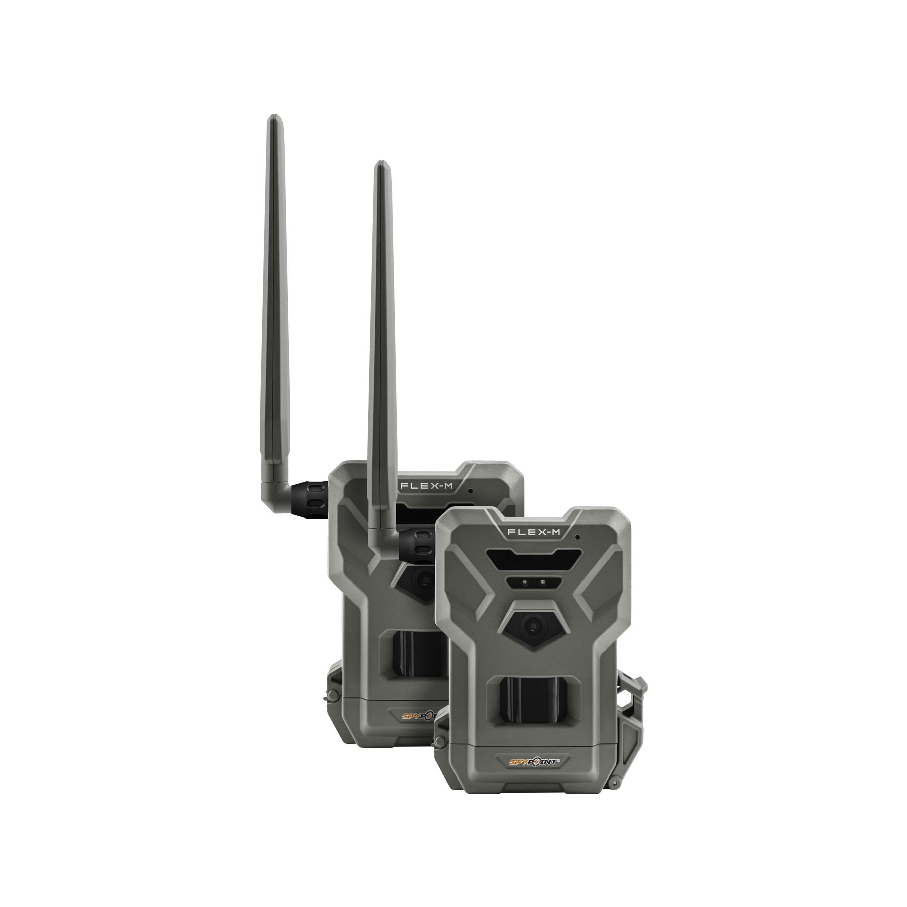 twin pack cmara de trampeo spypoint flex m 28 mp con led negros de luz infrarroja invisible y transmisin de foto y vdeo va 4g