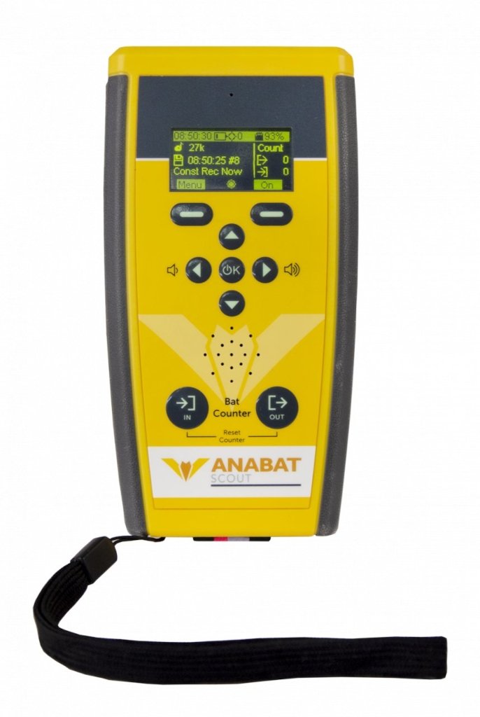 detector de ultrasonidos anabat scout