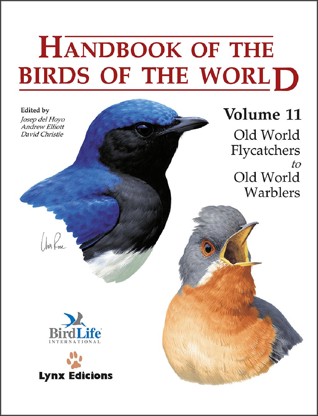 handbook of the birds of the world, vol. 11 old world flycatchers to old world warbles