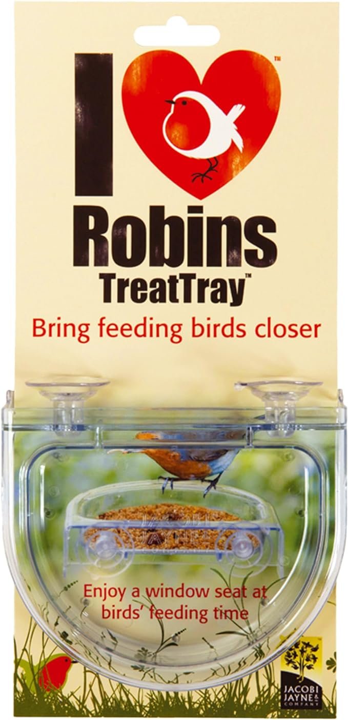 ilr-tt comedero ventana "robins treat tray"