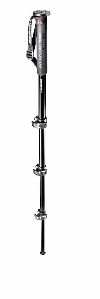 manfrotto monopie xpro 4 secciones de aluminio y color negro