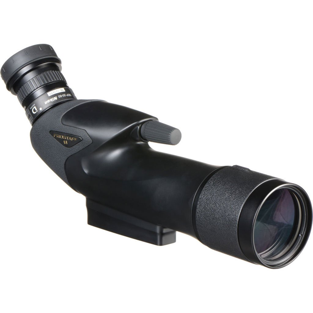 nikon kit compuesto por telescopio prostaff 5 60 mm acodado + ocular 16-48x ds + funda de campo