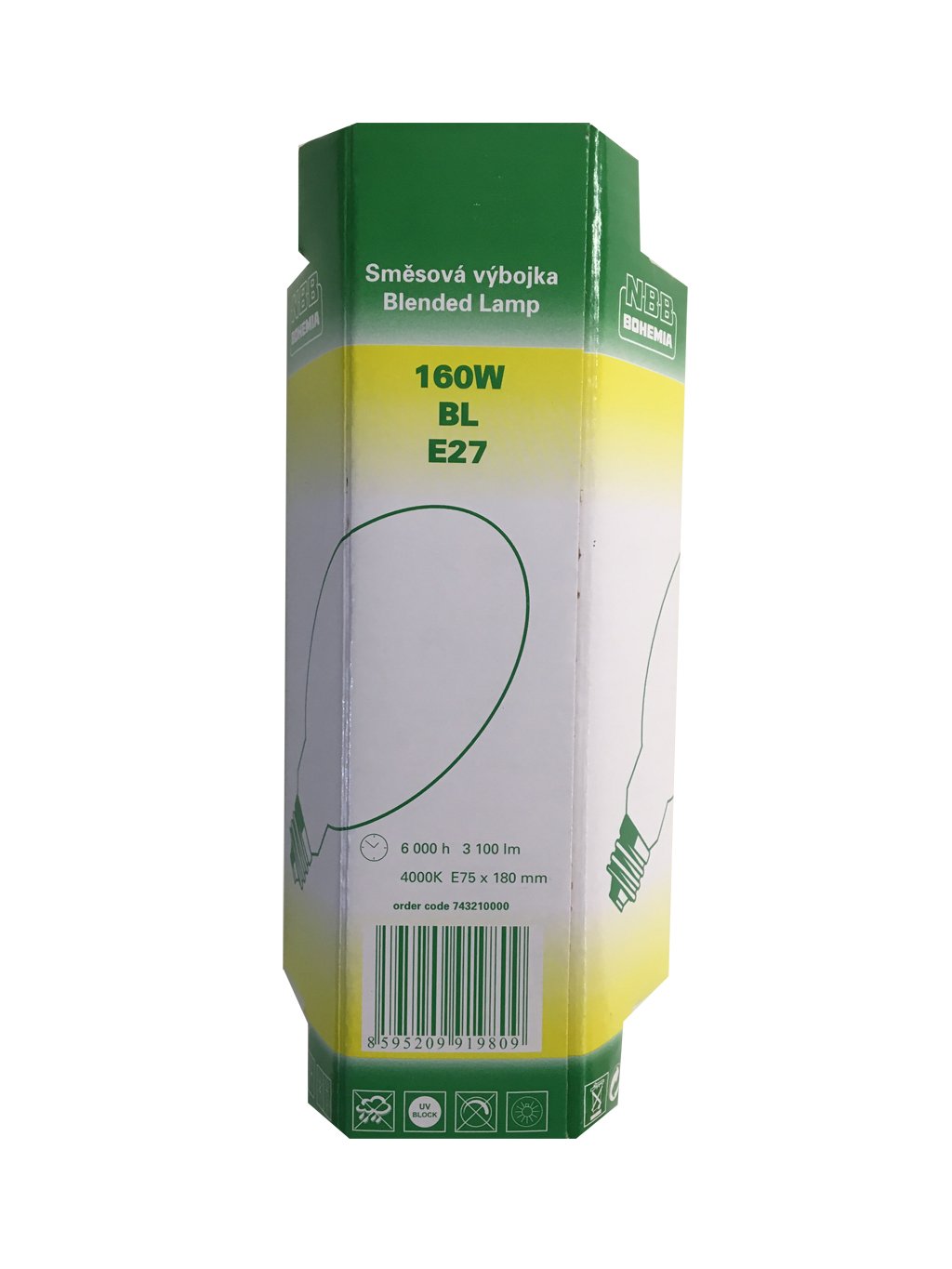 bombilla de mercurio y tungsteno para atraer polillas de noche ml 160 w
