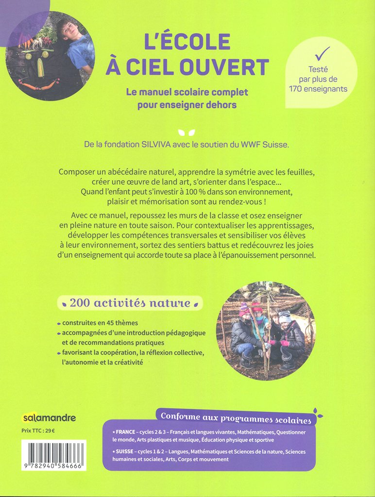 l'cole  ciel ouvert
