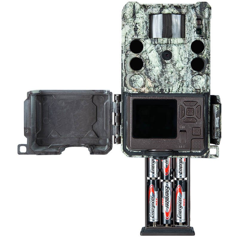 cmara de trampeo fotogrfico bushnell core s 4k 30 mp no glow de camuflaje con flash de luz infrarroja invisible de leds negros