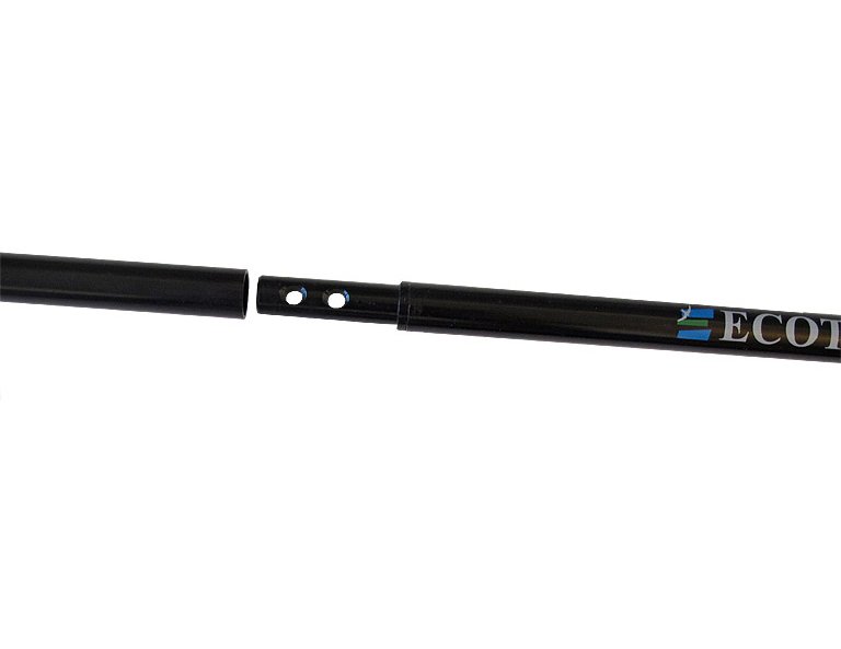 ecotone kit de dos mstiles de aluminio para colocar redes japonesas de 2,84 m