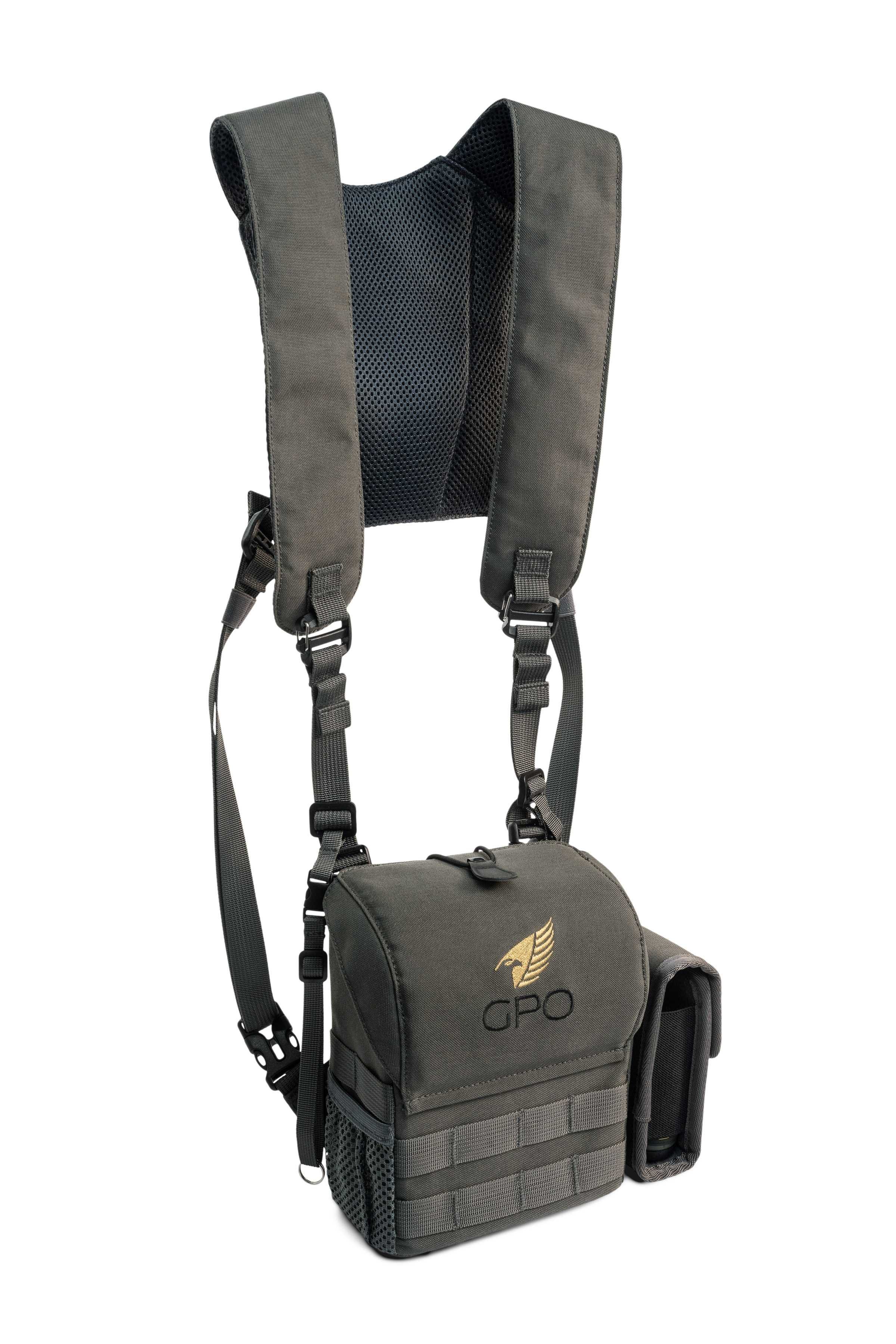 gpo arns - funda para prismticos de 42 mm bino harness pro