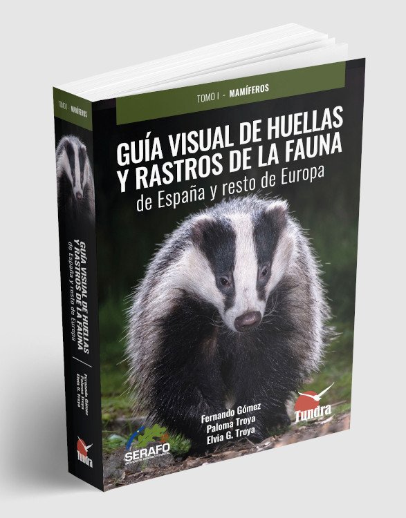 gua visual de huellas y rastros de la fauna de espaa y resto de europa
