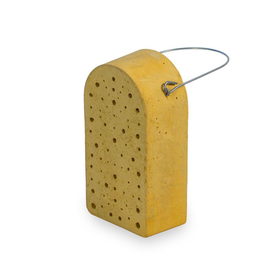nido para himenpteros de cemento-madera