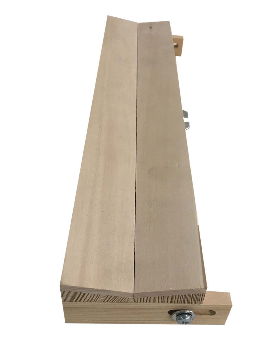 extendedor ajustable de madera 40x8 cm, ranura 2-12 mm