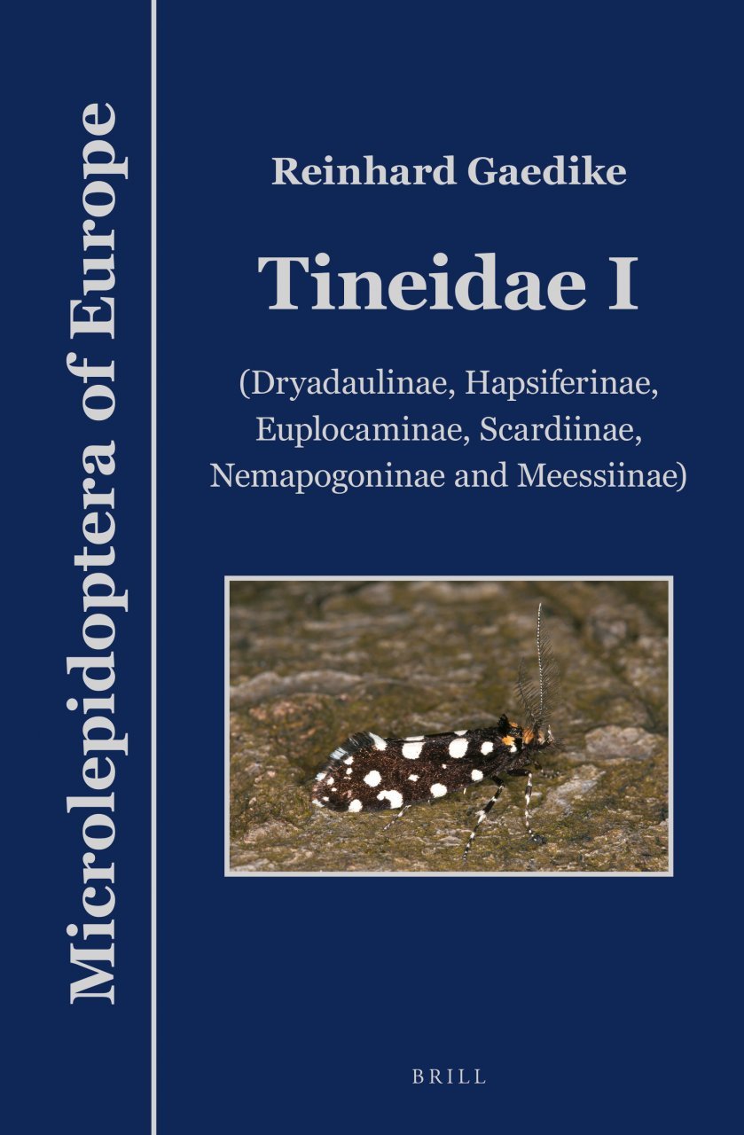 microlepidoptera of europe, volume 7 tineidae i (dryadaulinae, hapsiferinae, euplocaminae, scardiinae, nemapogoninae and meessiinae)