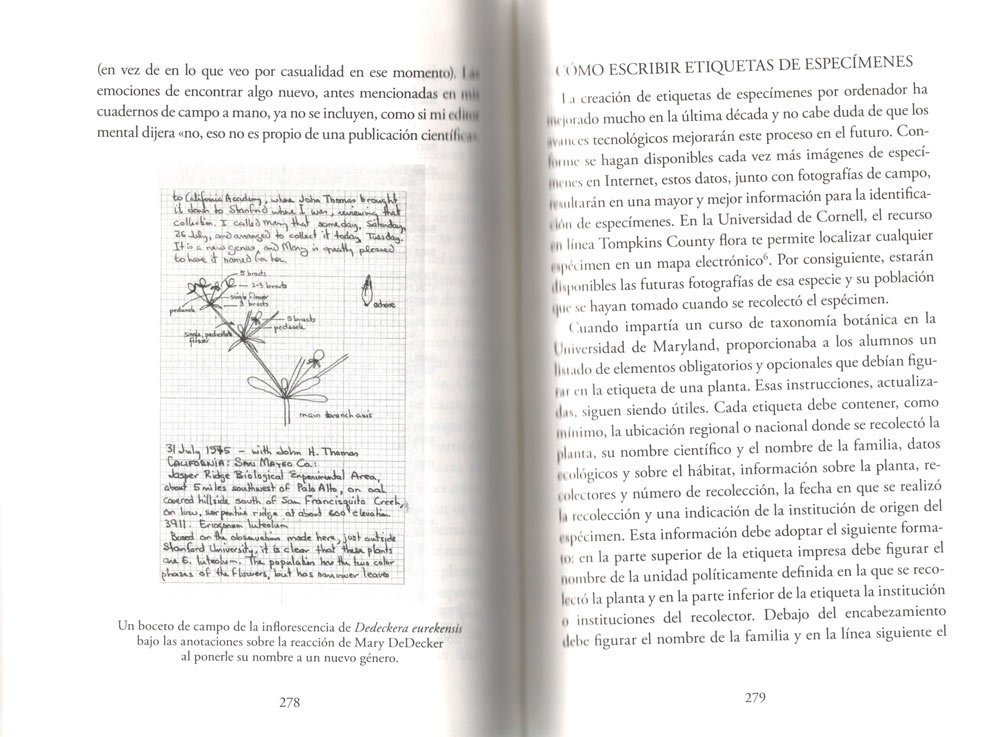 notas de campo sobre la ciencia y la naturaleza