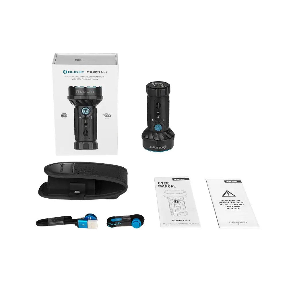 olight linterna marauder mini recargable 7000 lm