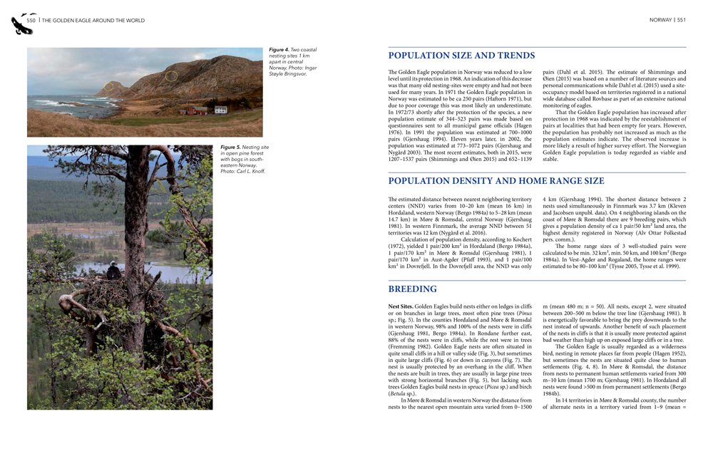 the golden eagle around the world: a monograph on a holarctic raptor