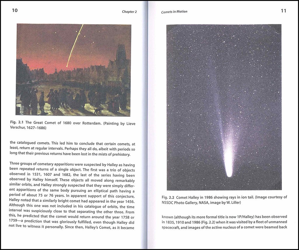 visually observing comets