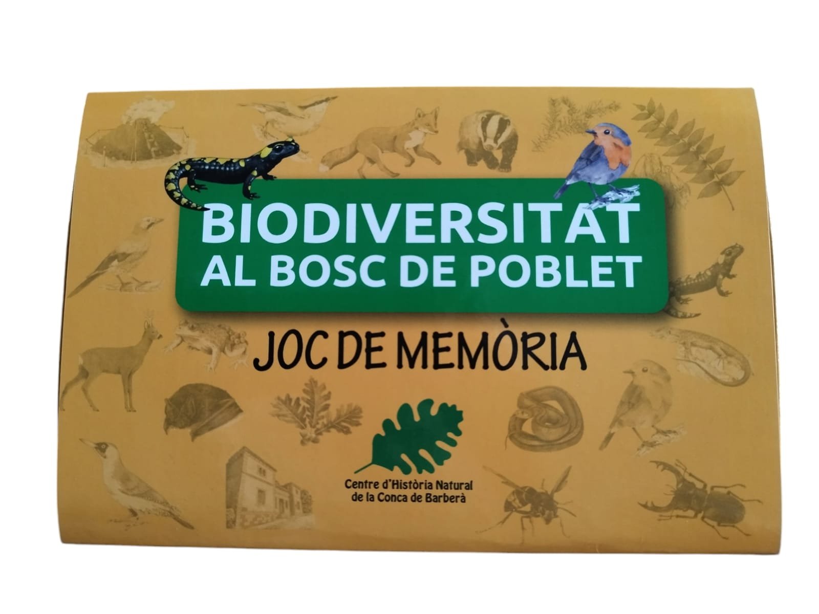 joc de memria biodiversitat al bosc de poblet
