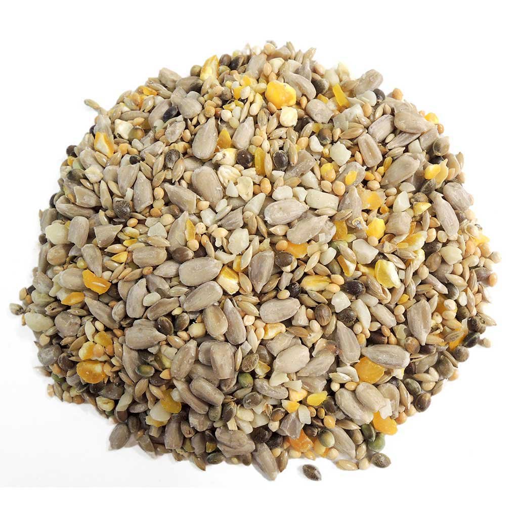 grana-s bolsa de mezcla de semillas con pipa sin cscara. alimento para aves silvestres 4 kg