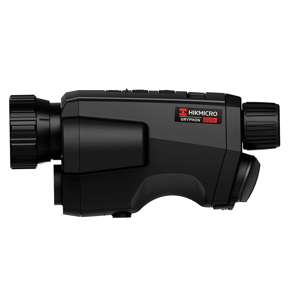hikmicro gryphon gq50l visor trmico monocular con telmetro lser, wi-fi y registro de imgenes