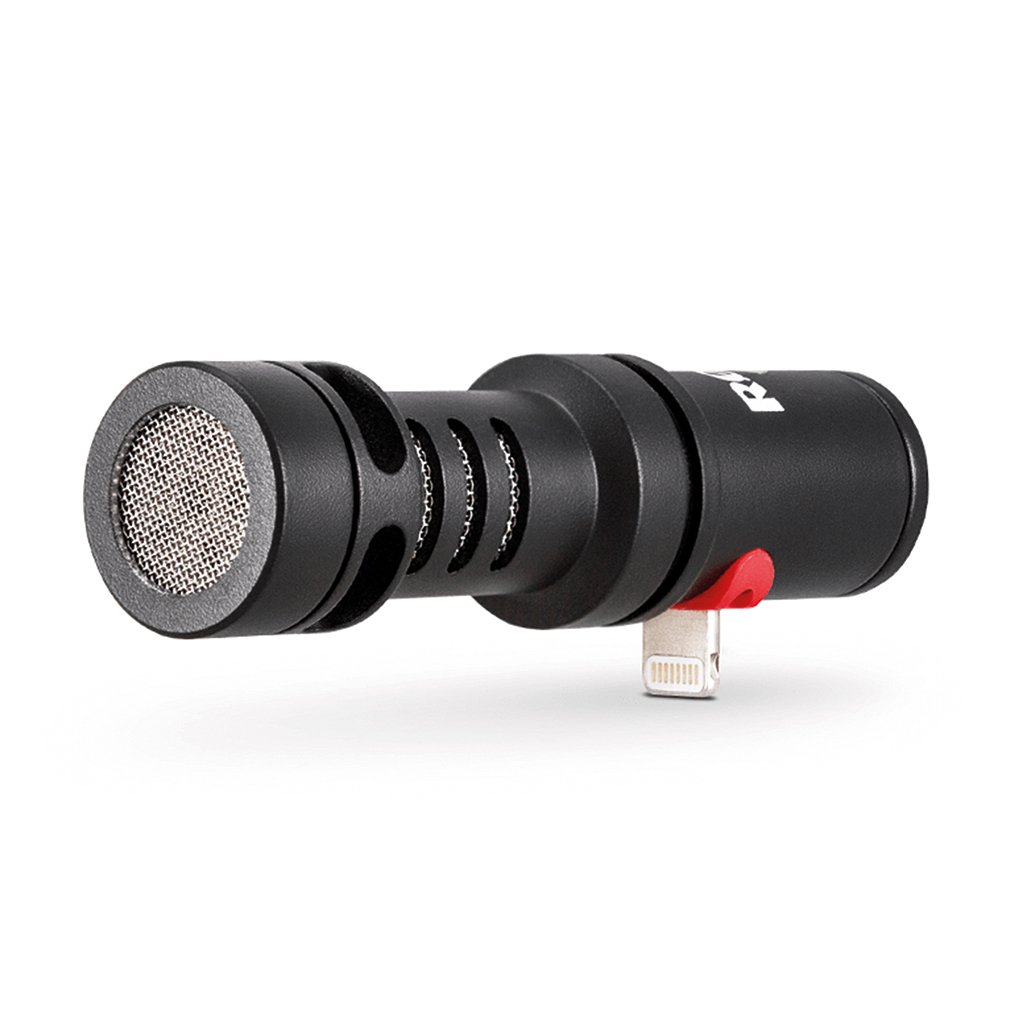 micrfono direccional de alta calidad para dispositivos ios rode videomic me-l lightning