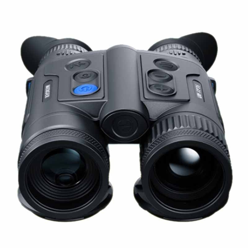 visor trmico binocular 2x pulsar merger lrf xp35 con telmetro lser, wi-fi y registro de imgenes