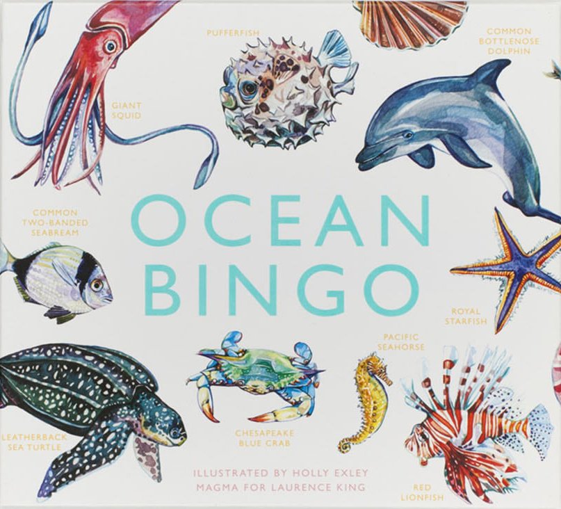 ocean bingo - bingo de l'oce - bingo del ocano