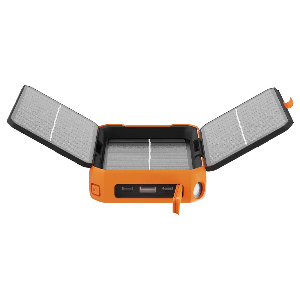 batera porttil xtorm power pack con panel solar rugged xr203 10.000 mah / 20 w
