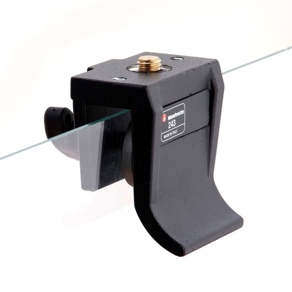manfrotto pinza o soporte 243 para cristal de vehculo