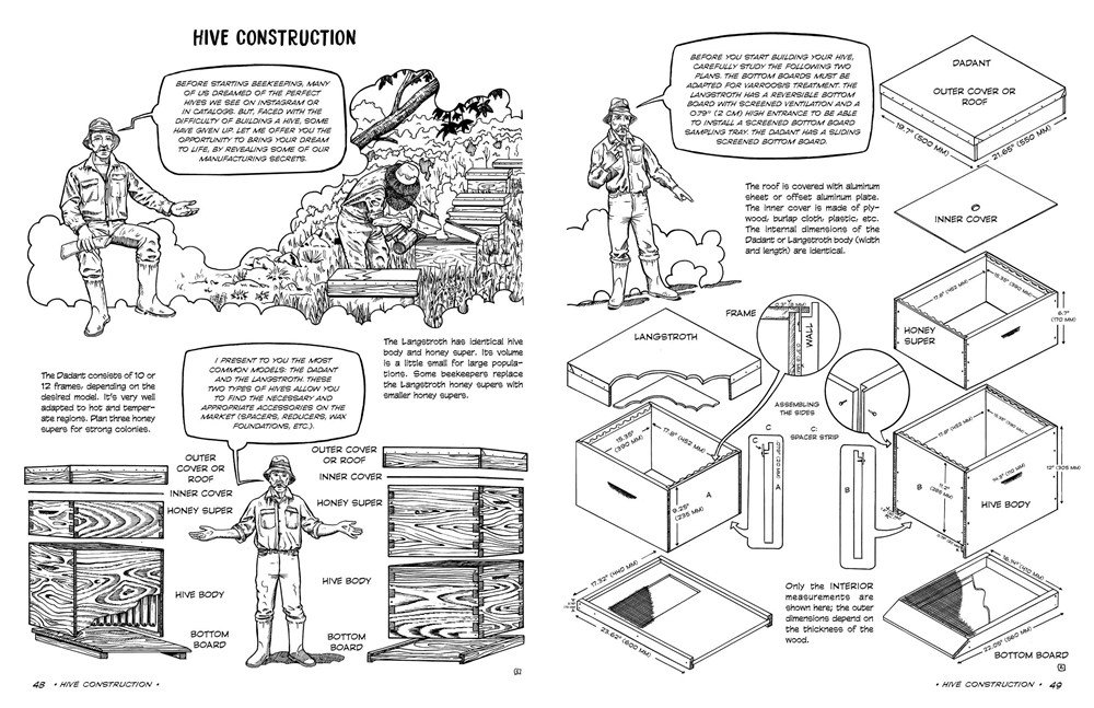 the graphic guide to beekeeping. your complete visual resource for sweet success