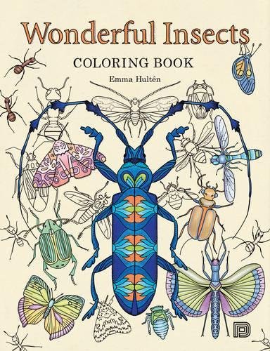 wonderful insects. coloring book